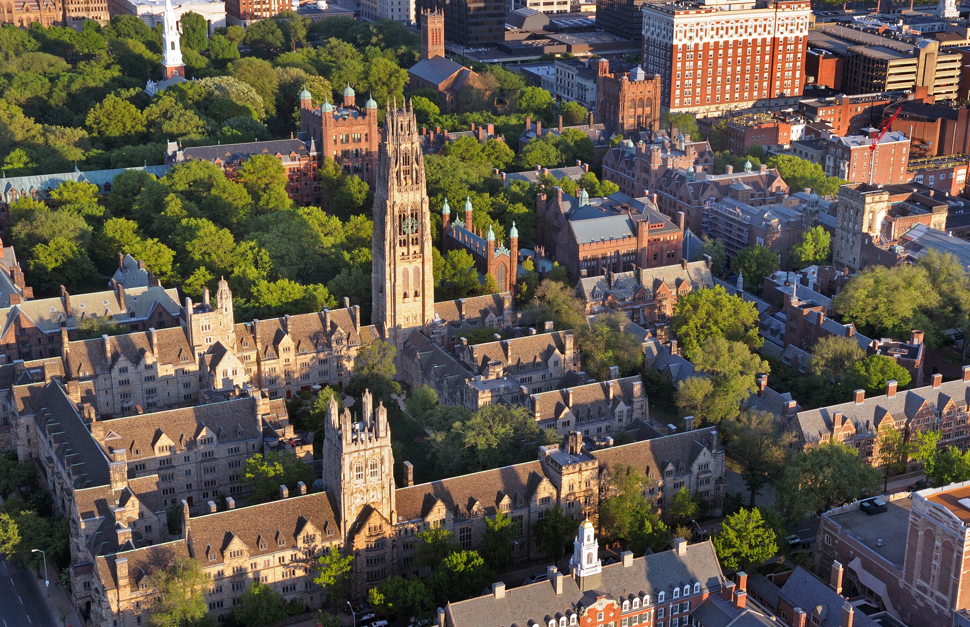 Aerials of Yale Campus Second Nature